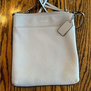Coach slim crossbody bag, Light gray